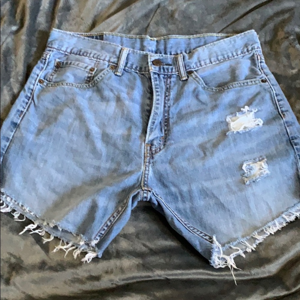 Vintage Levi’s 505 cutoff shorts